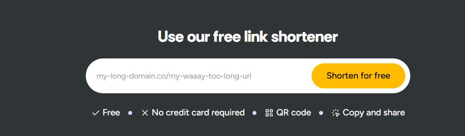 free url shortner tools online