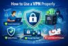 how to use vpn properly